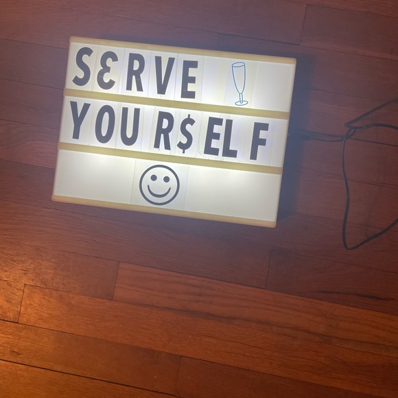 Other - LED sign display home decor billboard